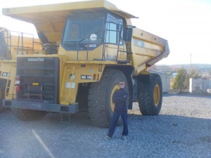 Me with a dump truck